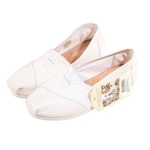 TOMS Classic Canvas Slip-On WMNS White Size 7.5